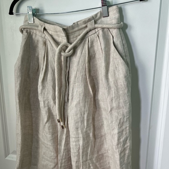 Anthropologie Significant Other Zahara linen pants Size 4 - Picture 6 of 9